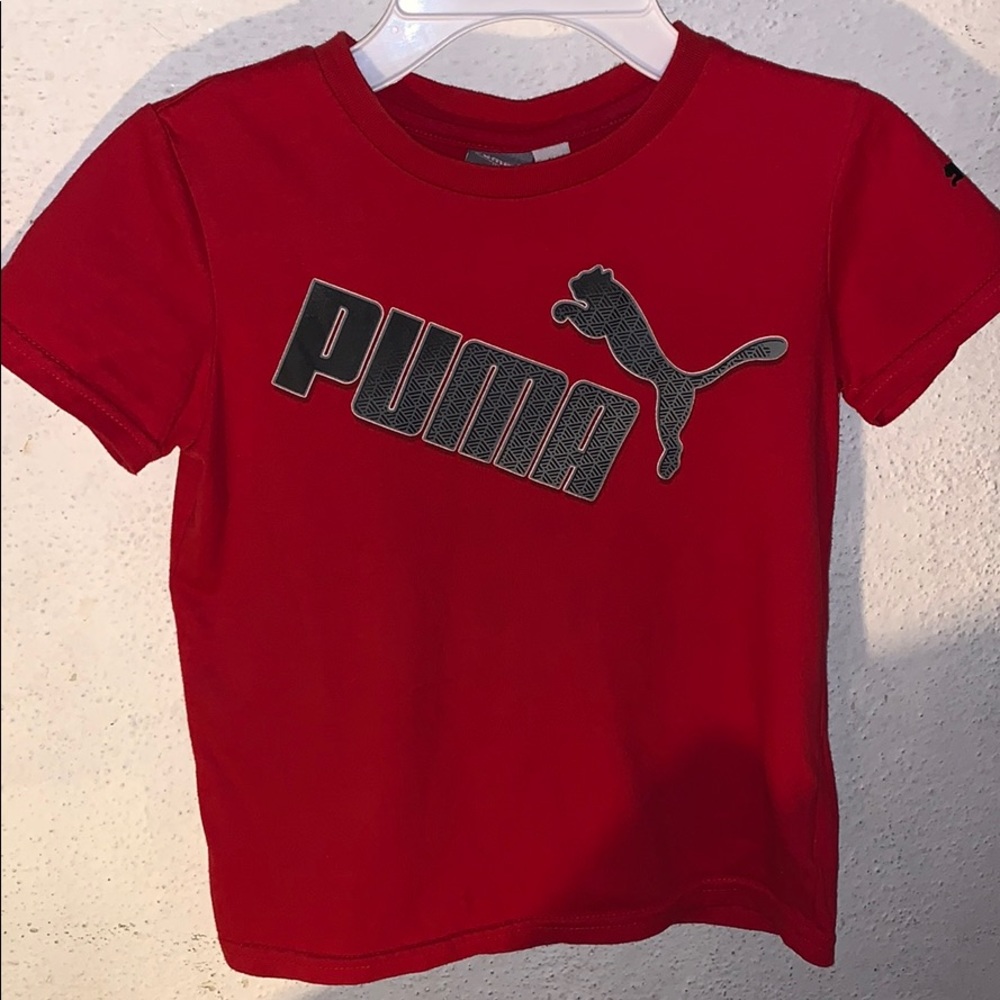Boys PUMA Short Sleeve T- shirt